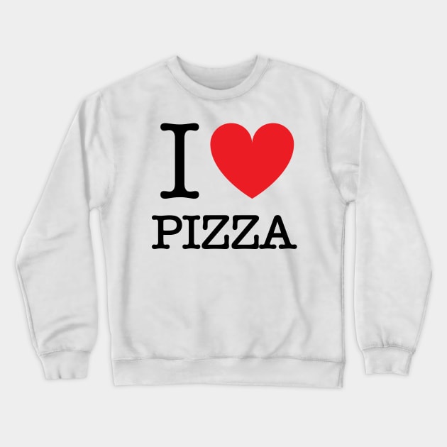 I HEART PIZZA Crewneck Sweatshirt by MasterpieceArt